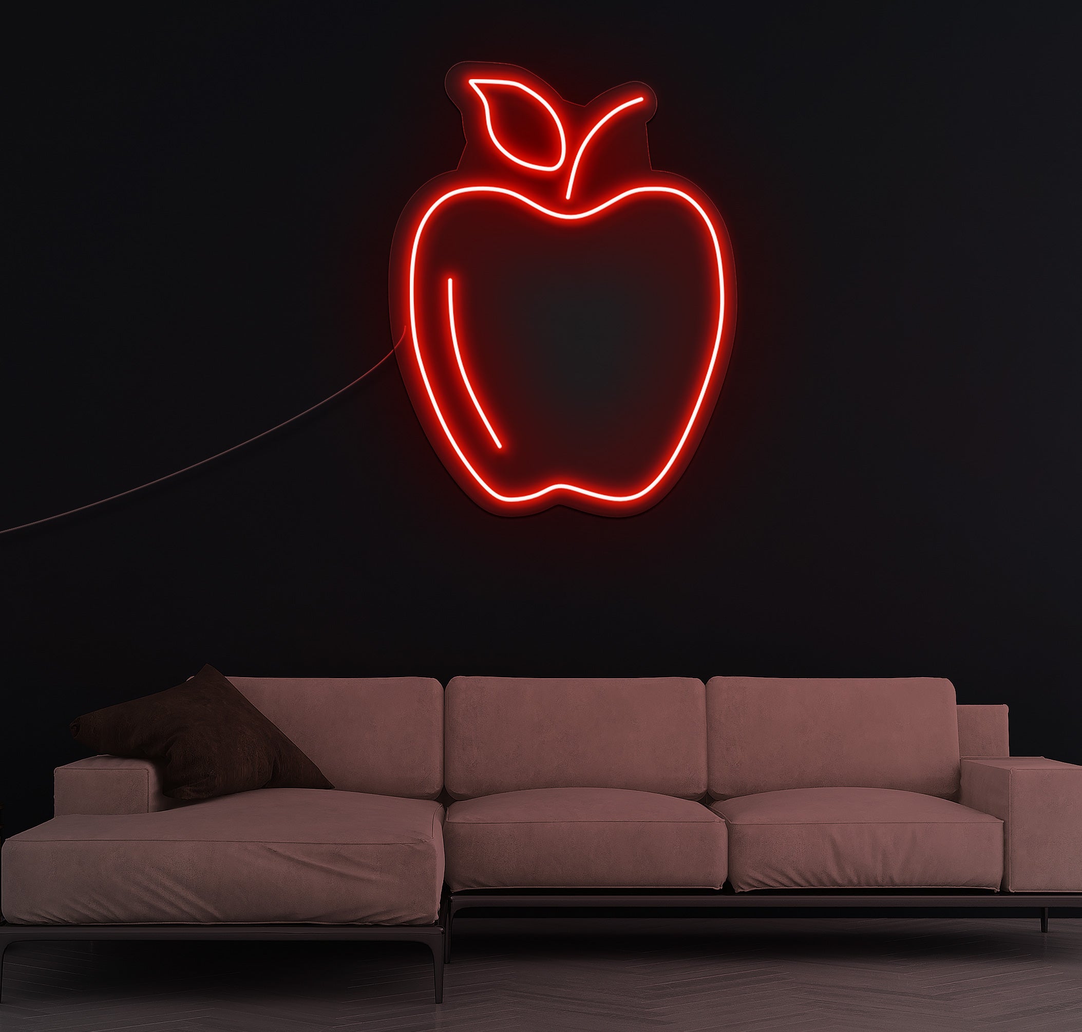 Apple LED Neon Sign – The Neon Factory