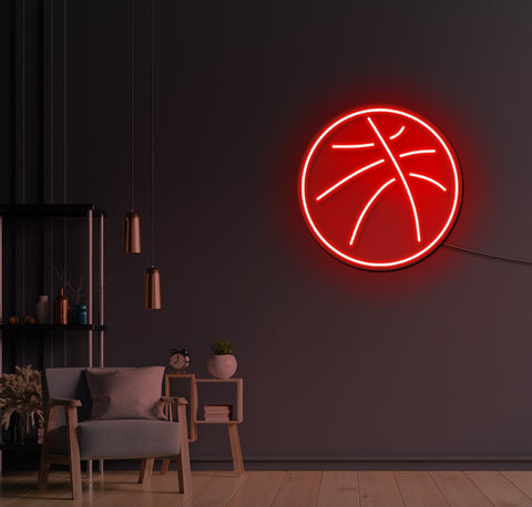 Basketball LED Neon Sign