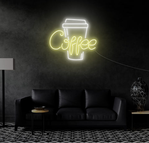 Coffee Cup LED Neon Sign