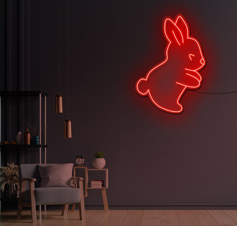 Baby Bunny LED Neon Sign