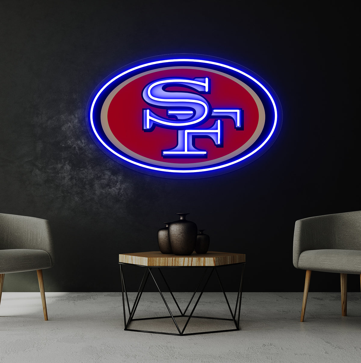 San Francisco American Football LED Neon Sign