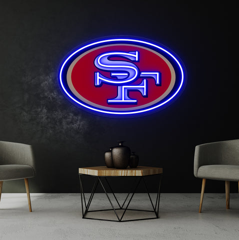 San Francisco American Football LED Neon Sign