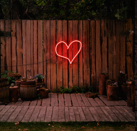 Heart LED Neon Sign