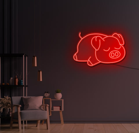 Piglet LED Neon Sign