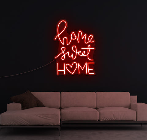 Home Sweet Home LED Neon Sign