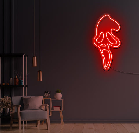 Scream LED Neon Sign