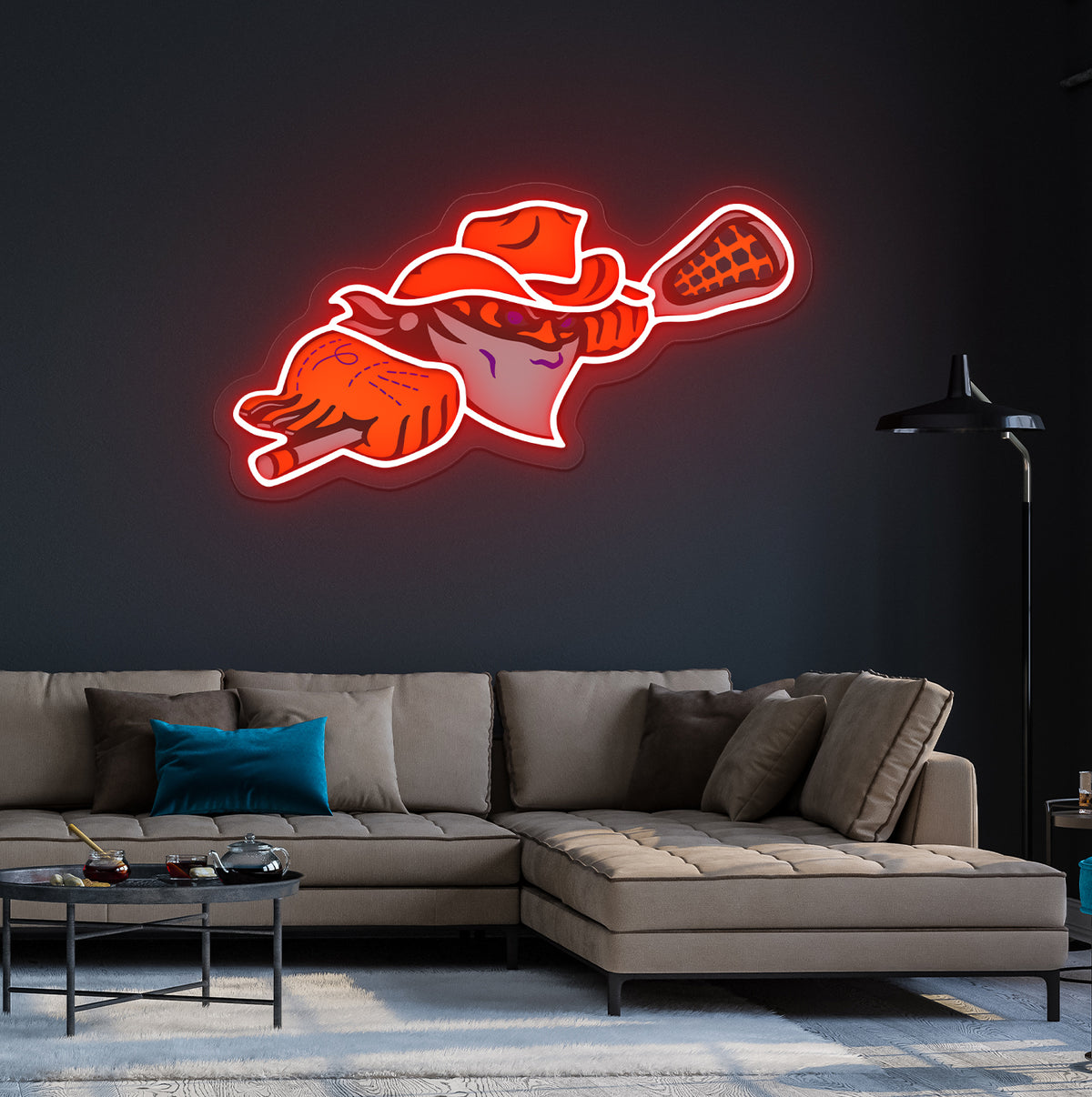 Buffalo Lacrosse Team LED Neon Sign