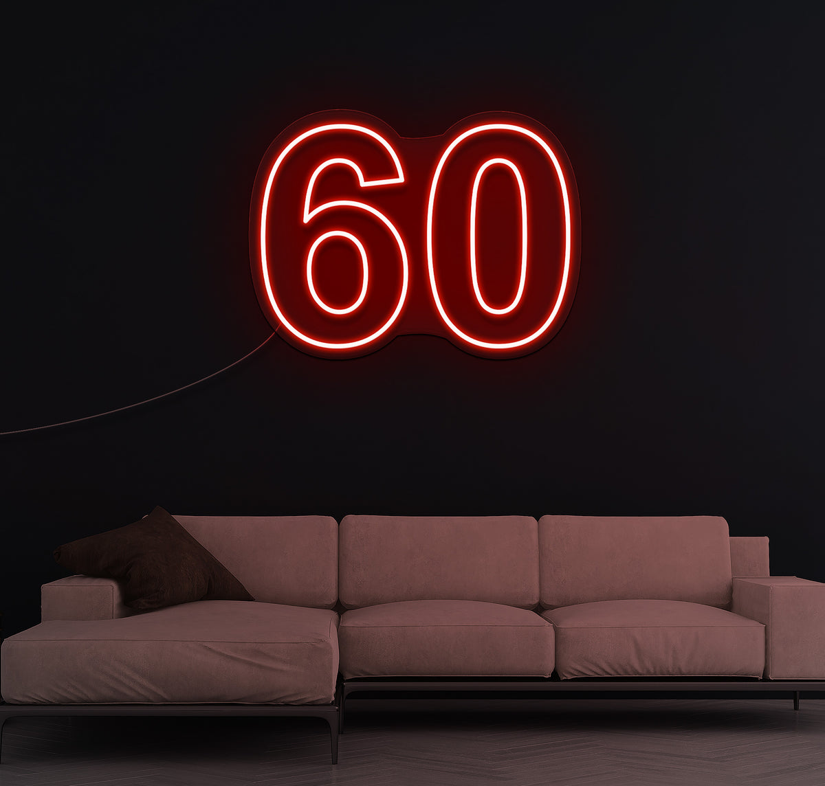 60 LED Neon Sign