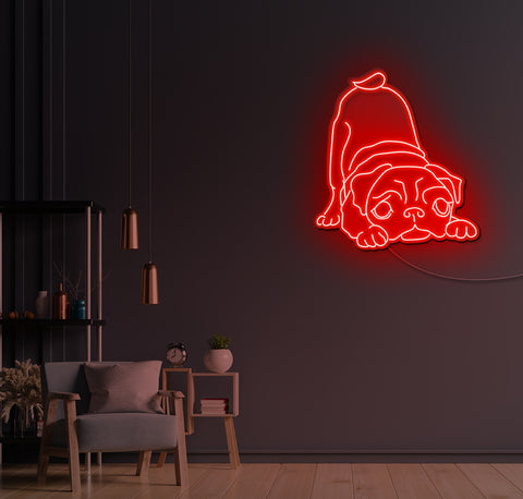 Puppy Eyes LED Neon Sign