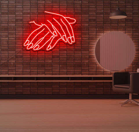 Handsy LED Neon Sign