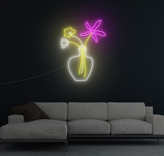 Plant LED Neon Sign