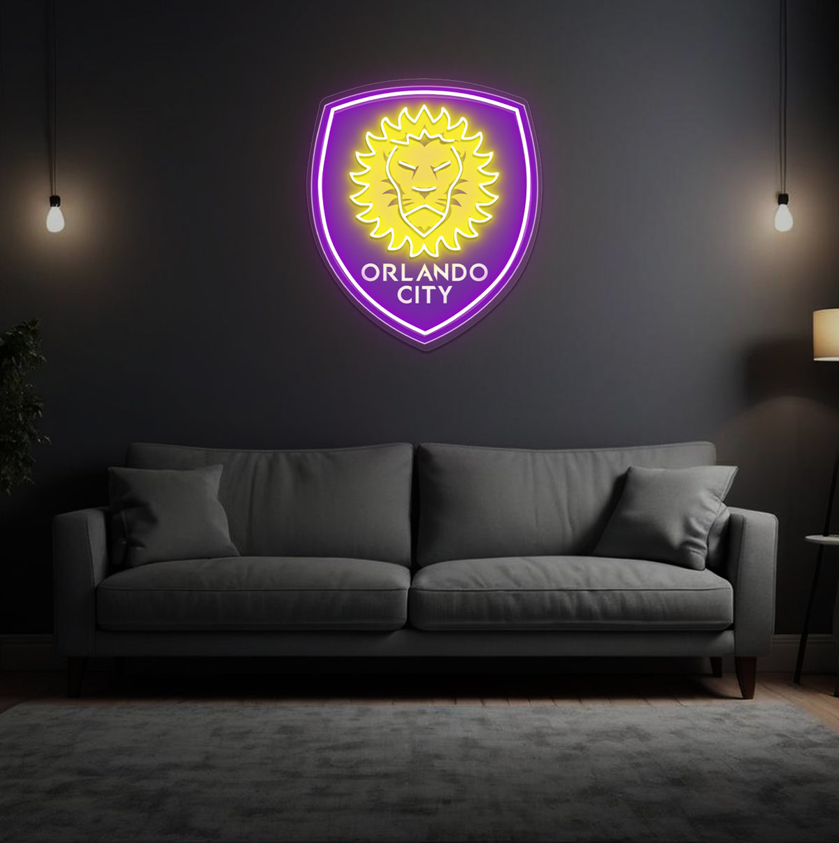 Orlando Soccer Team LED Neon Sign