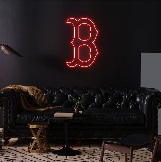 Boston Baseball LED Neon Sign