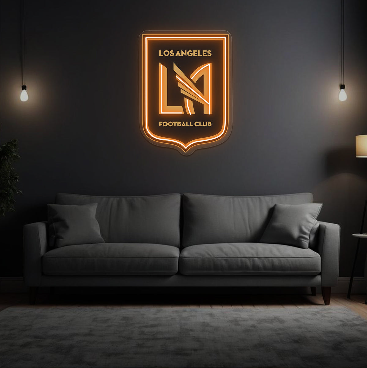 Los Angeles Soccer Team LED Neon Sign