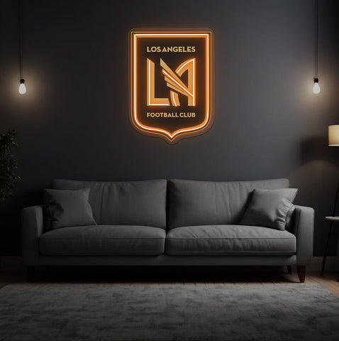 Los Angeles Soccer Team LED Neon Sign