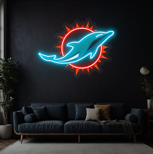 Miami American Football LED Neon Sign