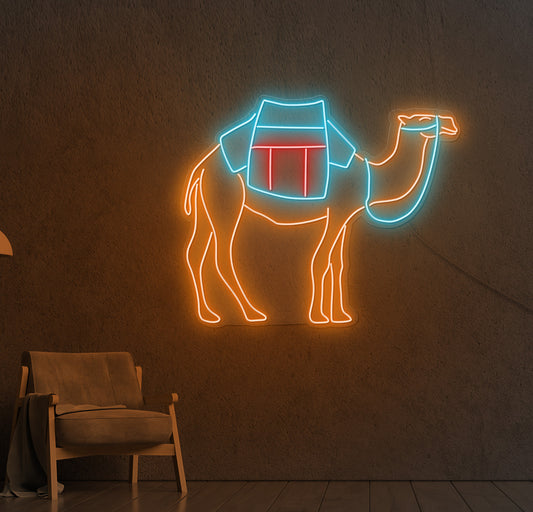 Thirsty Camel LED Neon Sign