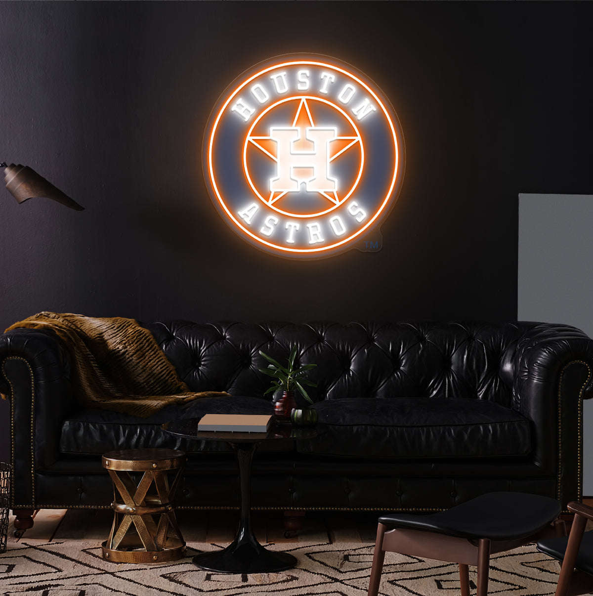 Houston Baseball LED Neon Sign