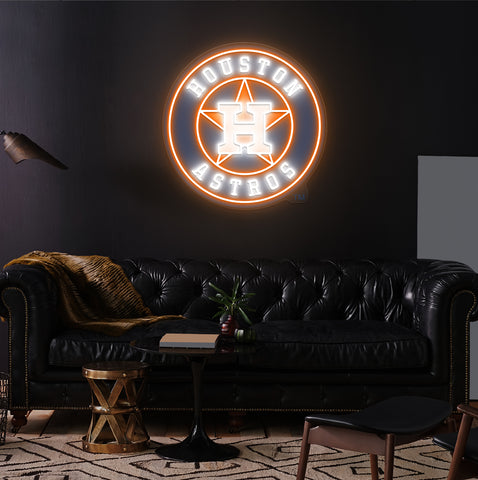 Houston Baseball LED Neon Sign