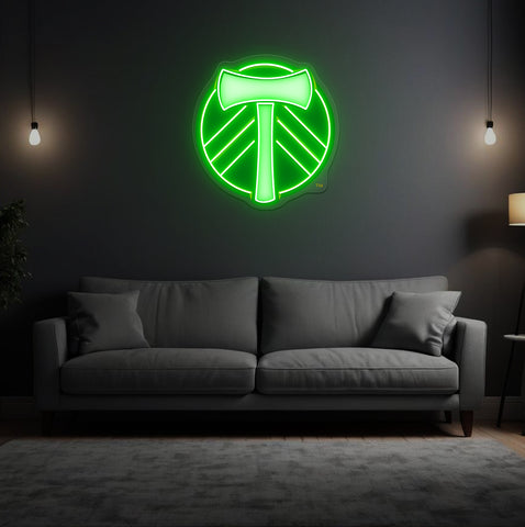 Portland Soccer Team LED Neon Sign