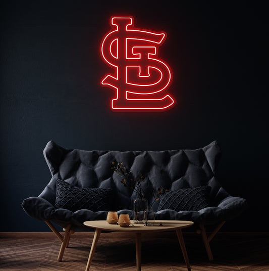 St. Louis Baseball LED Neon Sign