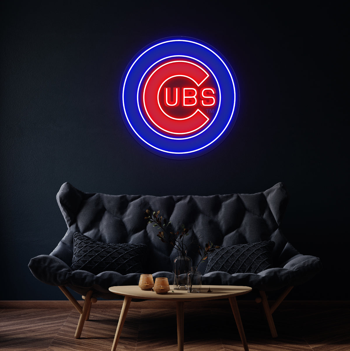 Chicago C Baseball LED Neon Sign