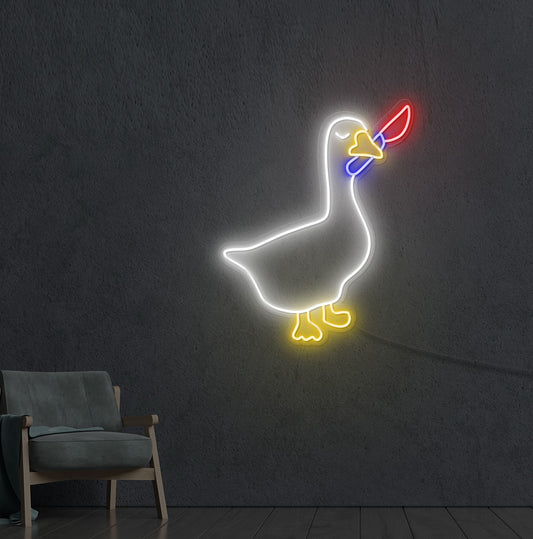 Killer Duck LED Neon Sign