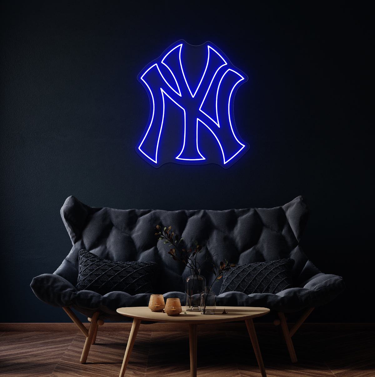 New York Y Baseball LED Neon Sign