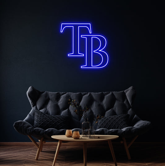 Tampa Bay Baseball LED Neon Sign