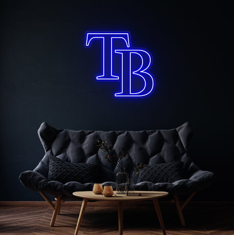 Tampa Bay Baseball LED Neon Sign