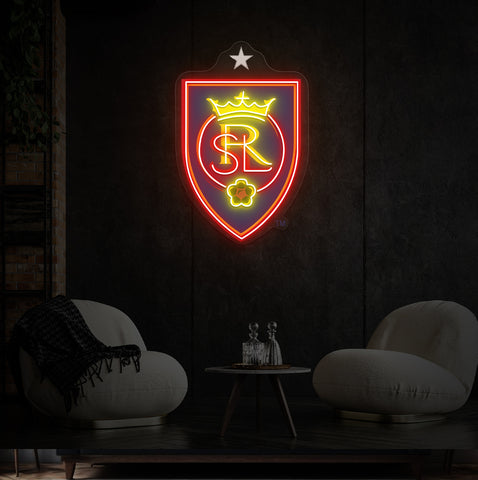 Salt Lake Soccer Team LED Neon Sign
