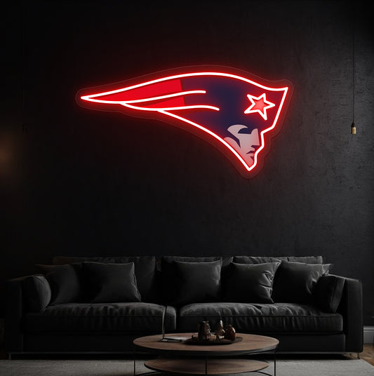 New England American Football LED Neon Sign