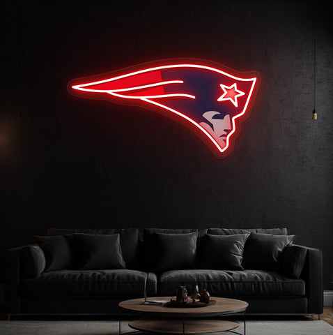 New England American Football LED Neon Sign