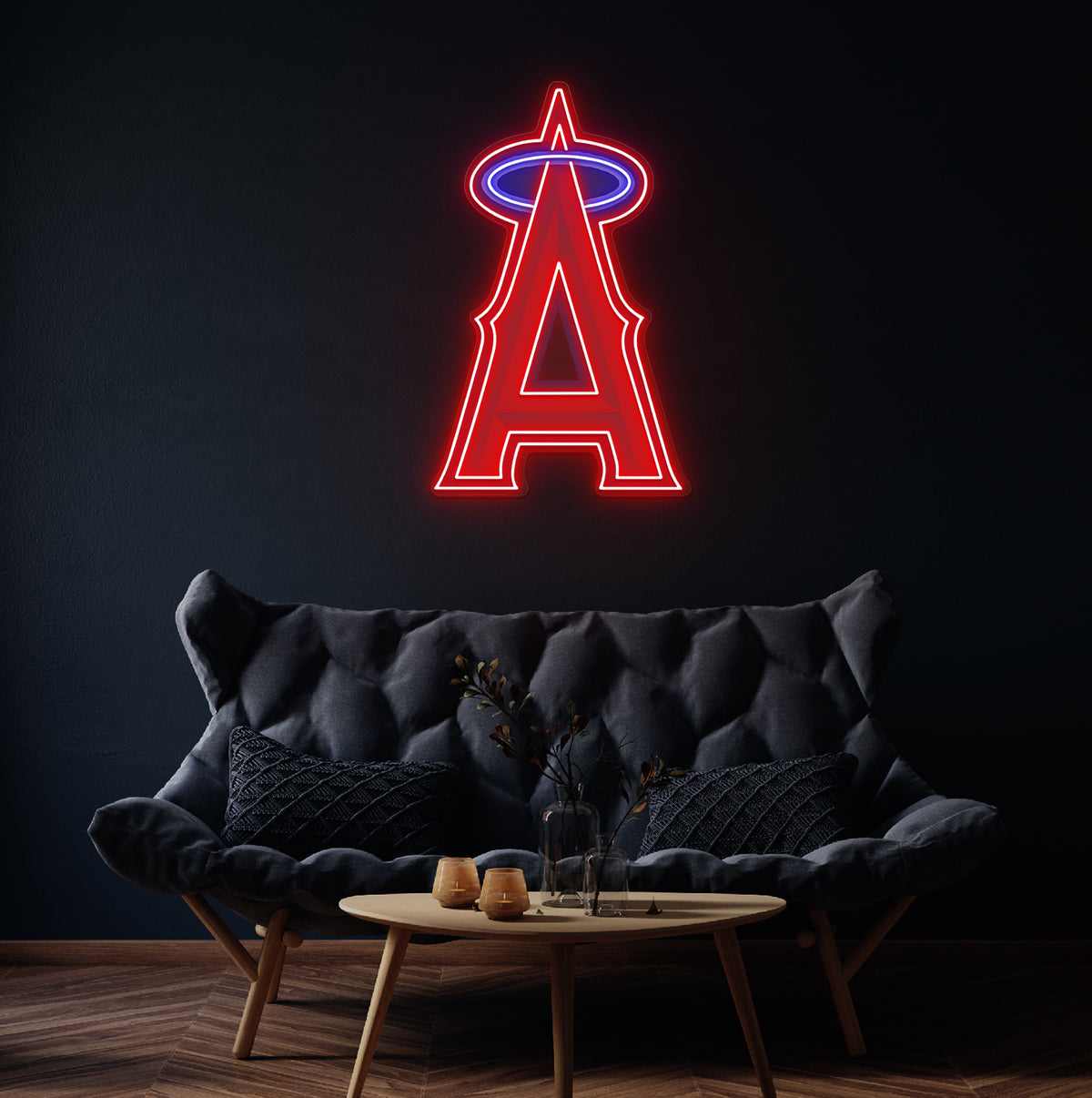 Los Angeles A Baseball LED Neon Sign
