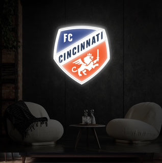 Cincinnati Soccer Team LED Neon Sign