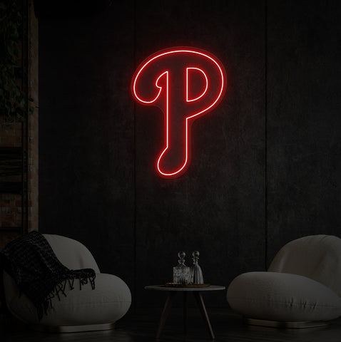 Philadelphia Baseball LED Neon Sign