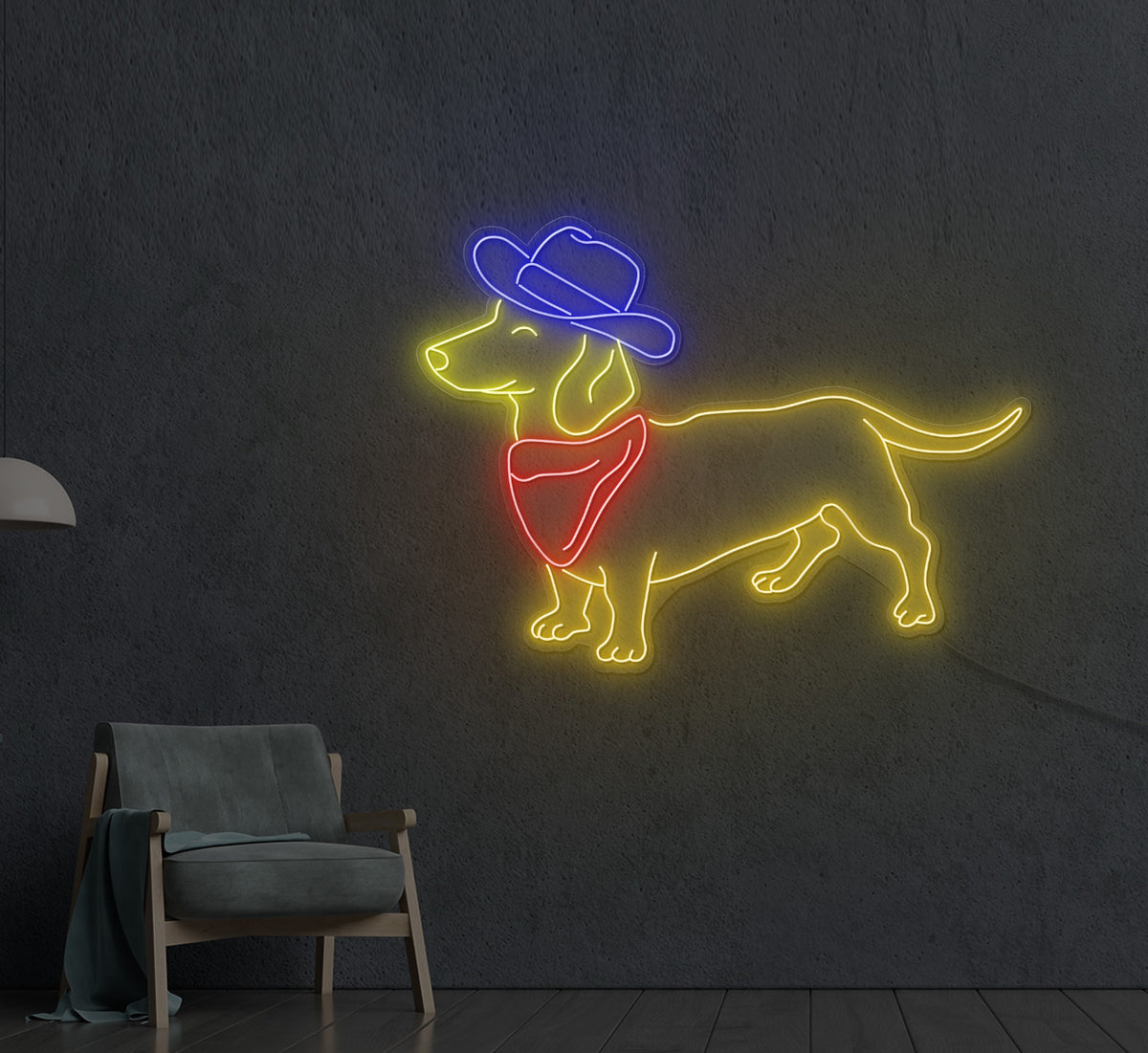 Dog Partner LED Neon Sign