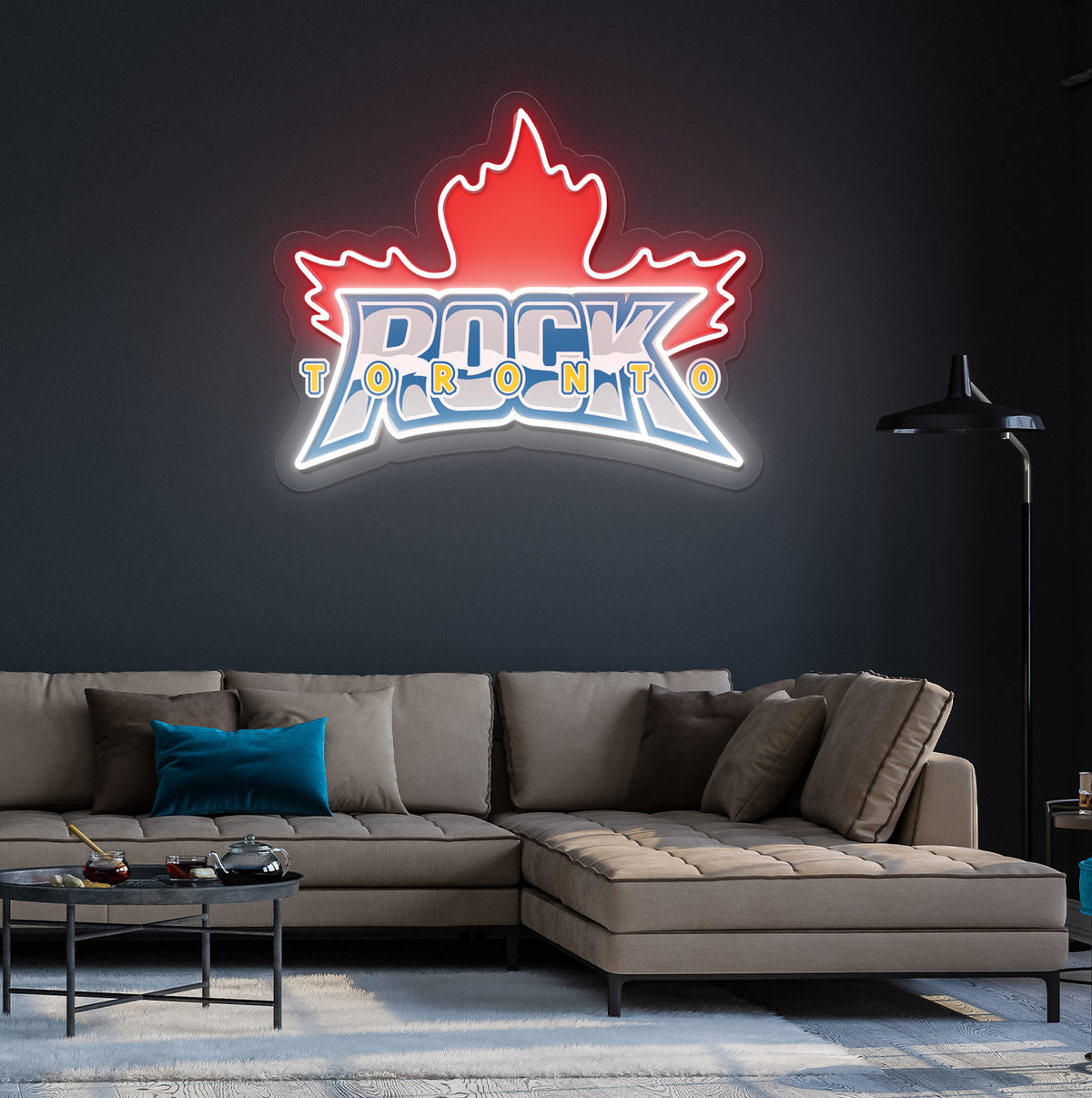 Toronto Lacrosse Team Neon Sign