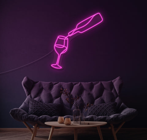 Pour me a Glass LED Neon Sign