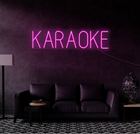 Karaoke LED Neon Sign