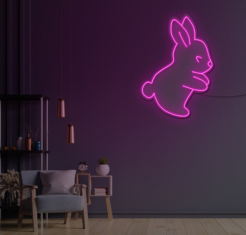 Baby Bunny LED Neon Sign