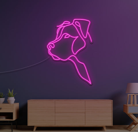 Canine LED Neon Sign