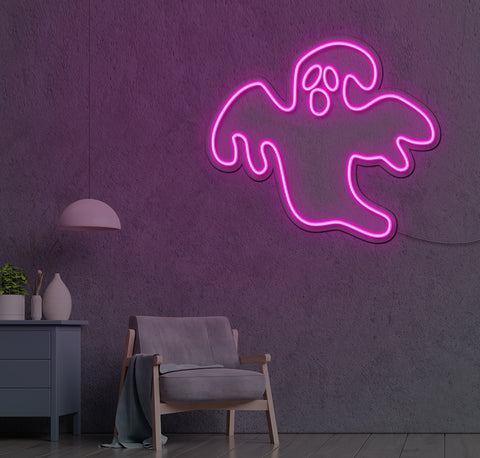 Ghost One LED Neon Sign