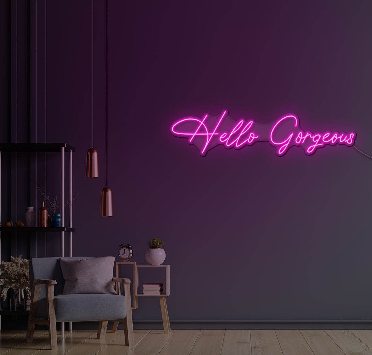 Hello Gorgeous LED Neon Sign