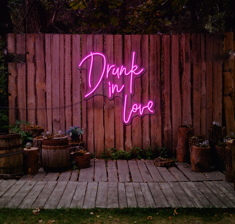 Drunk in Love LED Neon Sign