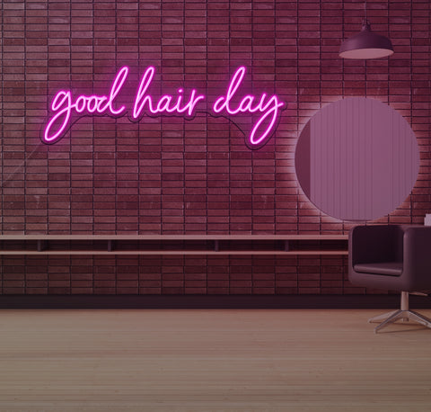 Good Hair Day LED Neon Sign