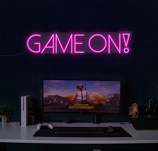 Game on! LED Neon Sign