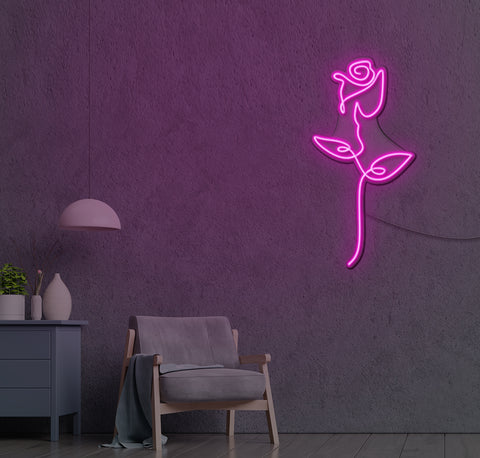 Rose LED Neon Sign