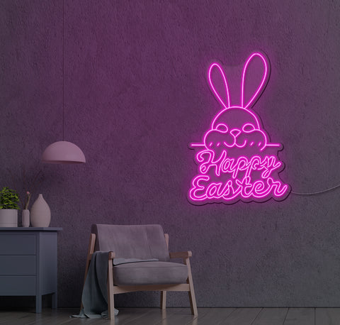 Happy Easter LED Neon Sign