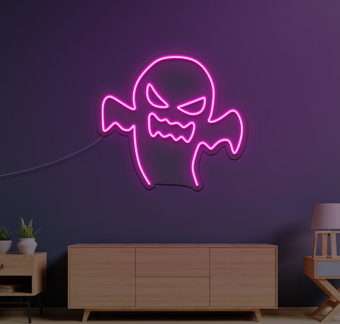 Simple Ghost LED Neon Sign